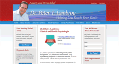 Desktop Screenshot of peterlambrou.com